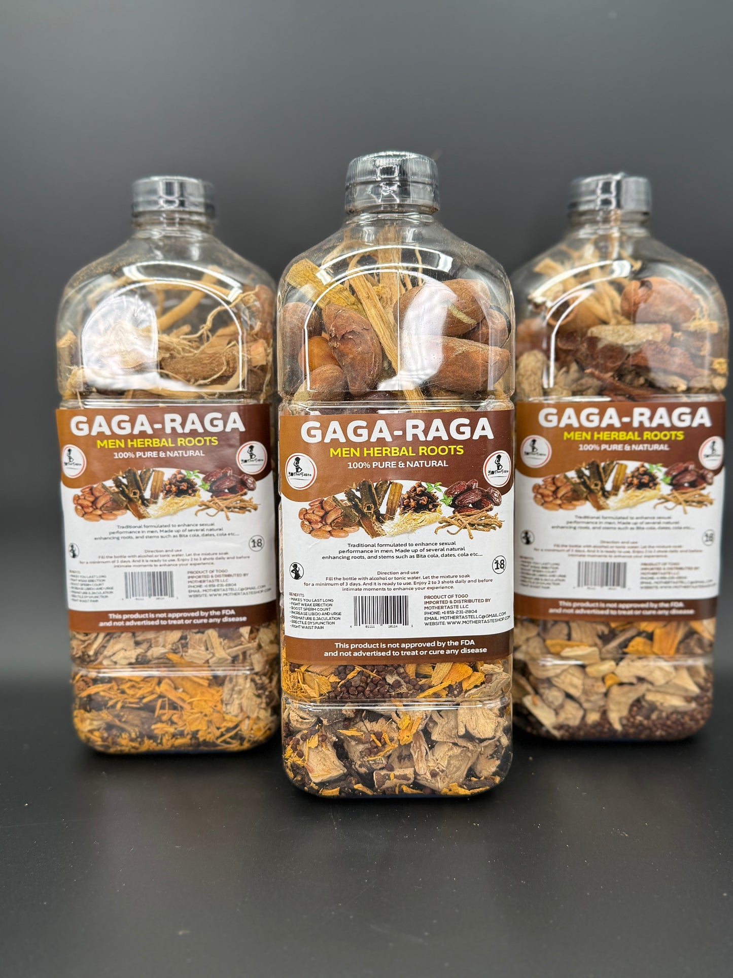 Gaga-Raga men mixed roots