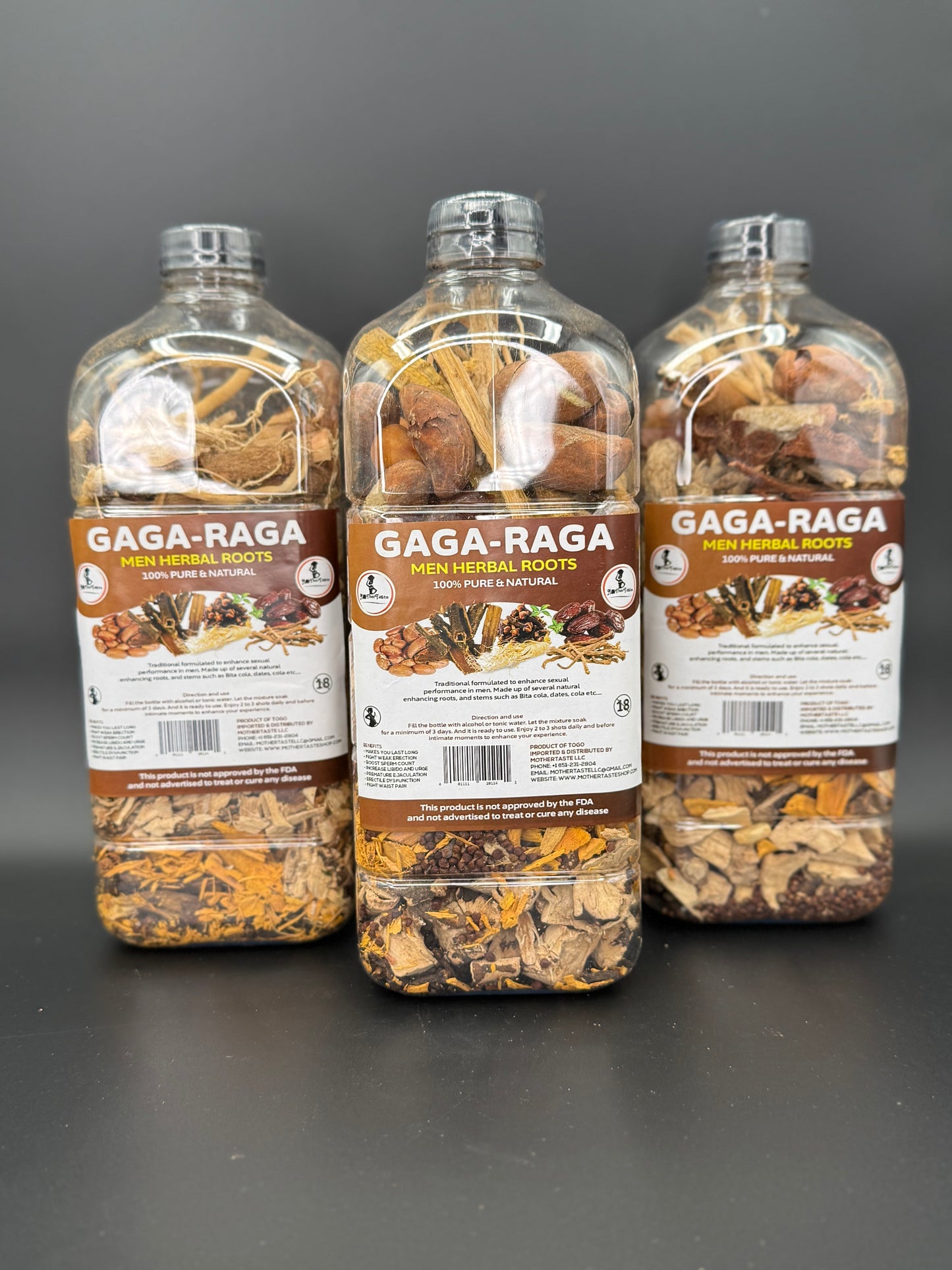 Gaga-Raga men mixed roots