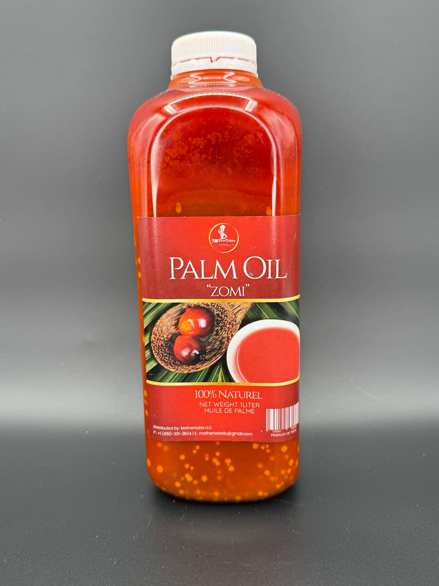 Togo Zomi palm oil 1 liter