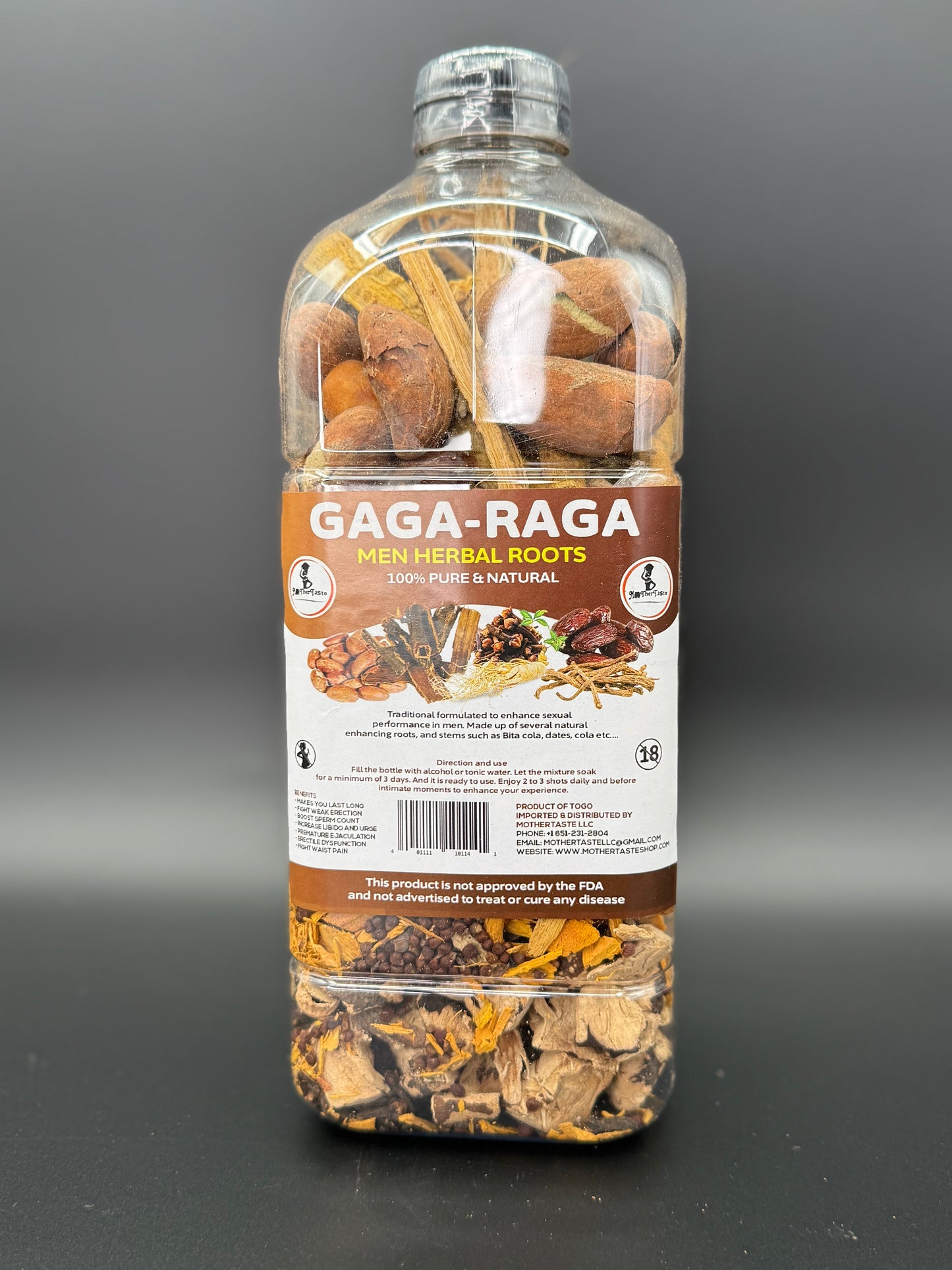 Gaga-Raga men mixed roots