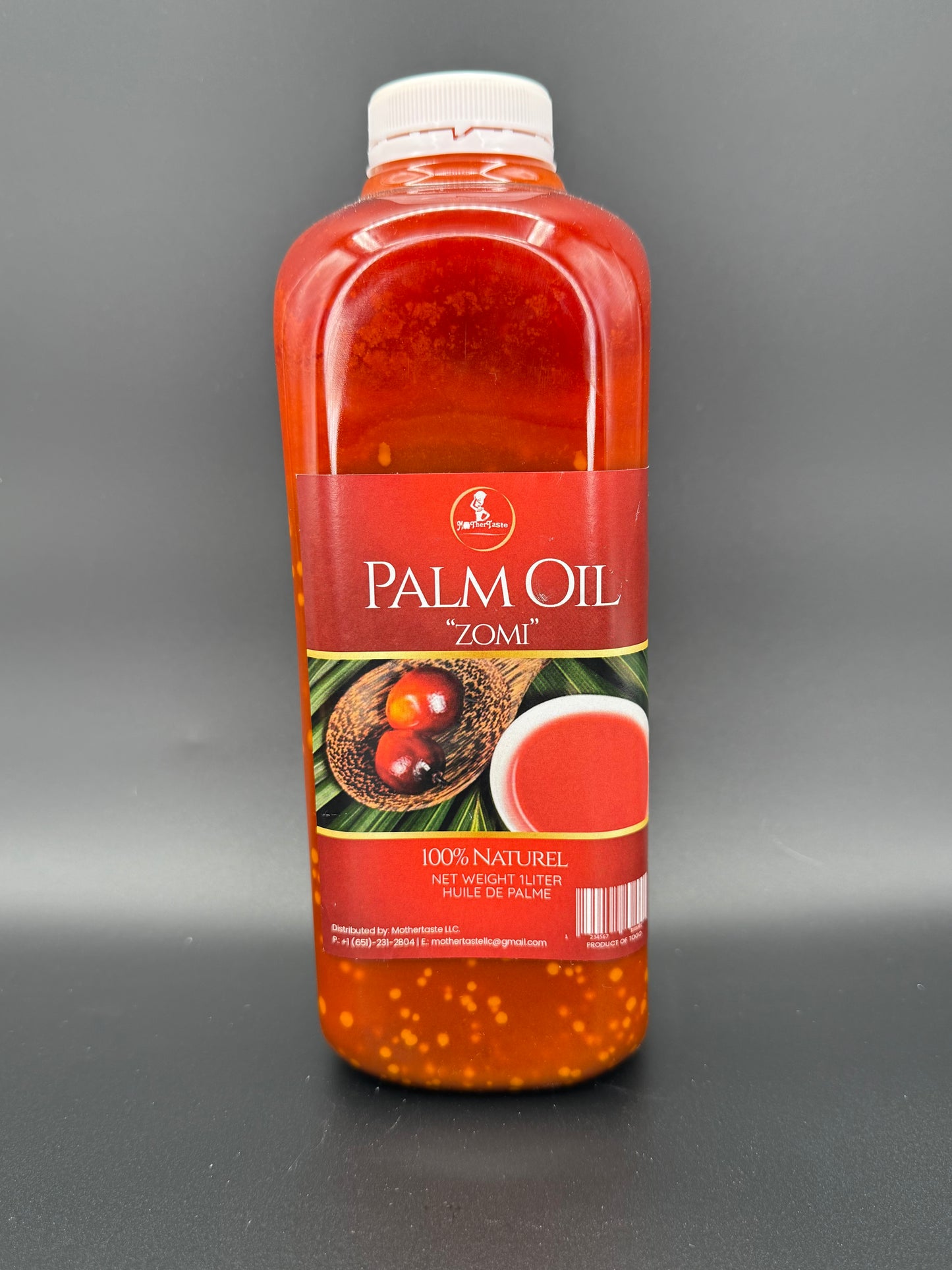 Togo Zomi palm oil 1 liter